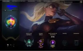 Vendo Conta Platina 2 - LoL