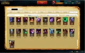 Conta de League of Legends 71 champs - 15 skins Prata V