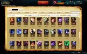 Conta de League of Legends 71 champs - 15 skins Prata V