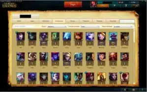 Conta de League of Legends 71 champs - 15 skins Prata V