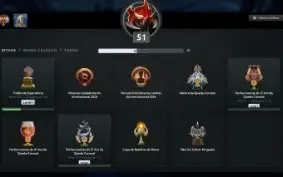 Conta de Dota 2 9600 MMR Imortal