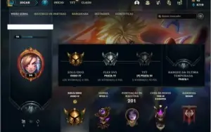 Conta ouro 4 com 37 skins e 68 champs ( MAIN ADC )