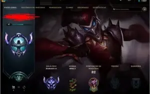 CONTA LOL D4 SMURF