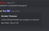 Gerador de contas - Bot Discord