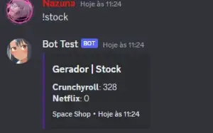 Gerador de contas - Bot Discord