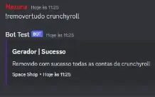 Gerador de contas - Bot Discord