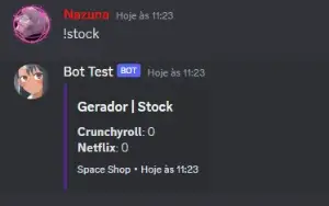 Gerador de contas - Bot Discord