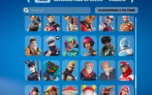 Conta Fortnite c/ Diversas Skins (Salve o Mundo com V-bucks)