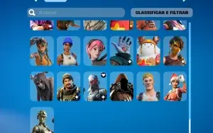 Conta Fortnite c/ Diversas Skins (Salve o Mundo com V-bucks)