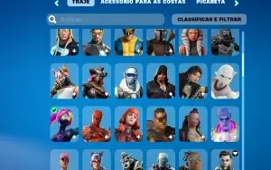 Conta Fortnite c/ Diversas Skins (Salve o Mundo com V-bucks)