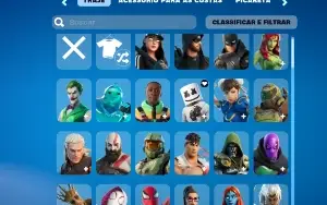 Conta Fortnite c/ Diversas Skins (Salve o Mundo com V-bucks)