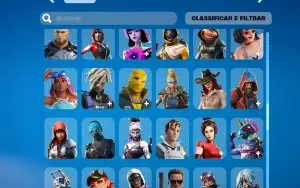Conta Fortnite c/ Diversas Skins (Salve o Mundo com V-bucks)