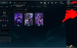 P1 , todos campeões, 3 Ultimate, 72 Skins (selecionadas)