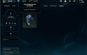 Conta bronze 4 com 21 Champs e 3 Skins + 350 RP