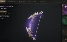conta night crows visual de arma epica aqueiro lvl 41