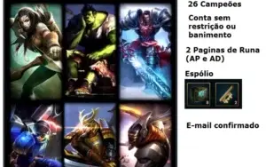 CONTA UNRANKED LVL 30