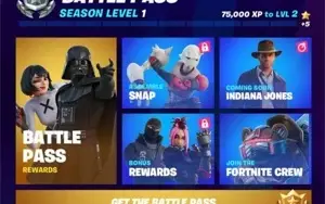 conta do fortnite com o novo passe de batalha da temporada 3