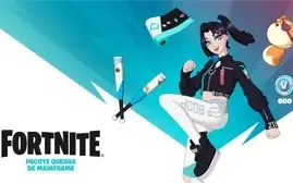 conta do fortnite com o novo passe de batalha da temporada 3