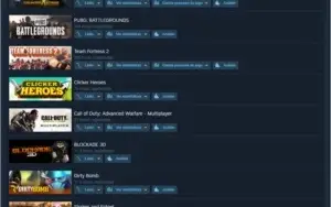 Conta Steam LVL 10