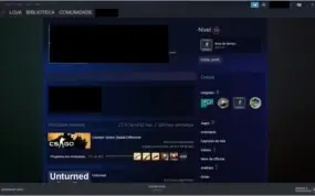 Conta Steam LVL 10