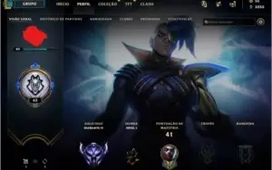 CONTA LOL DIAMANTE 4 S10, +5 skins épicas, + de 30 champs