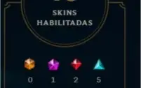 CONTA LOL DIAMANTE 4 S10, +5 skins épicas, + de 30 champs