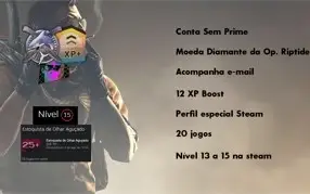 Contas Operação Correnteza Diamantada e Steam Desbloqueada