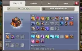 CV9 FULL, recém CV10 (COM 1K DE GEMAS) + VILA RARA