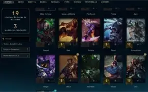 conta lol ouro smurf PROMOÇÃO!