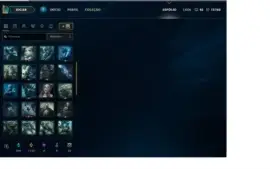 CONTA BORDA DIAMANTE 86 SKINS ATIVAS E VARIAS NO ESPOLIO