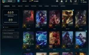 Conta League of legends (1006 SKINS)/ valorant