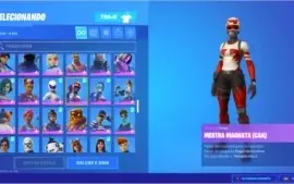 Conta de Fortnite Wonder e minty + de 250 skins . PC apenas