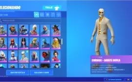 Conta de Fortnite Wonder e minty + de 250 skins . PC apenas