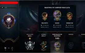 Conta nivel 67, prata 1 + 6 skins