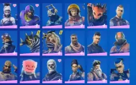 Conta De Fortnite, Com Passes Antigos, E Com Varias Skins.