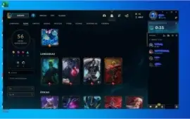 Conta lol: PLAT II, 56 skins