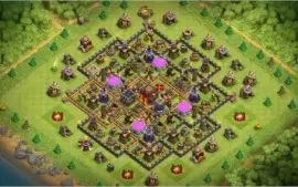 Conta clash of clans cv 10 full e royale pico  2 lendárias