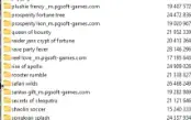 PGSoft 116 jogos Clones