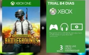 Combo PUBG + Live Gold 3 Meses