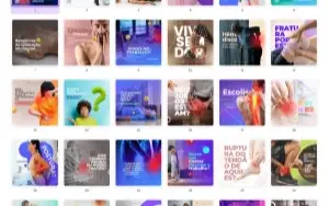 Pack Canva Fisioterapia Vol 3 - 38 Artes Editáveis