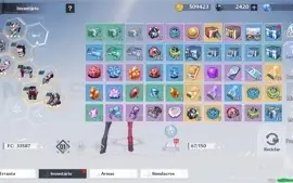Conta Tower Of Fantasy Rank 80, Nemesis, Meryl, King, etc...