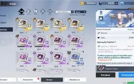 Conta Tower Of Fantasy Rank 80, Nemesis, Meryl, King, etc...