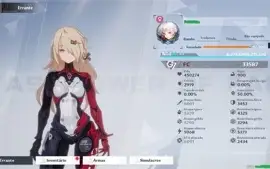 Conta Tower Of Fantasy Rank 80, Nemesis, Meryl, King, etc...