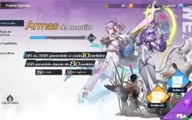 Conta Tower Of Fantasy Rank 80, Nemesis, Meryl, King, etc...