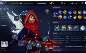 ARQUEIRA LVL 71 - 78K PP - passaporte disponível conta SA