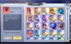 conta saint seiya com cavaleiro 21 lvl 80   S/vinculos
