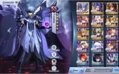conta saint seiya com cavaleiro 21 lvl 80   S/vinculos