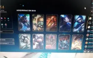Conta do LOL