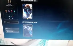 Conta do LOL