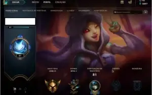 Conta LOL GOLD 4, 37 Champs e 8 Skins
